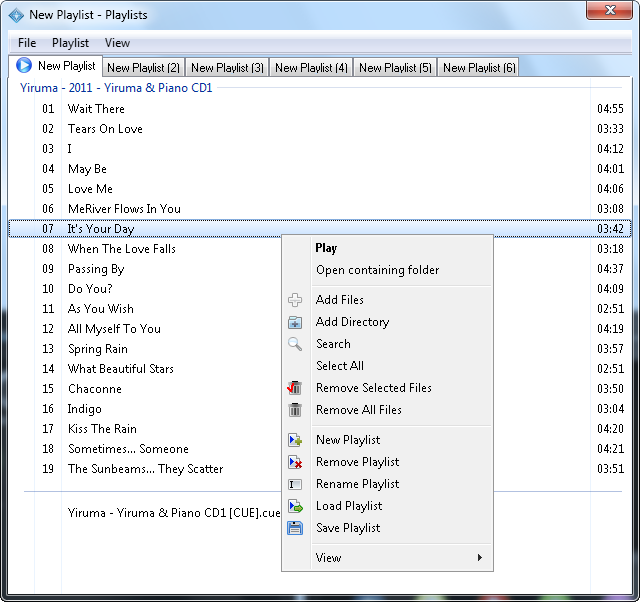 Media Player Morpher - Playlist Manager